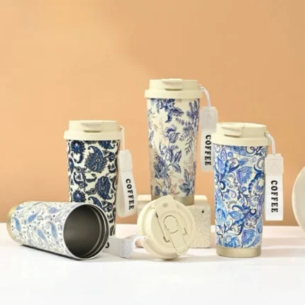 Copo De Café Térmico 500ml Em Aço Inoxidável (039)