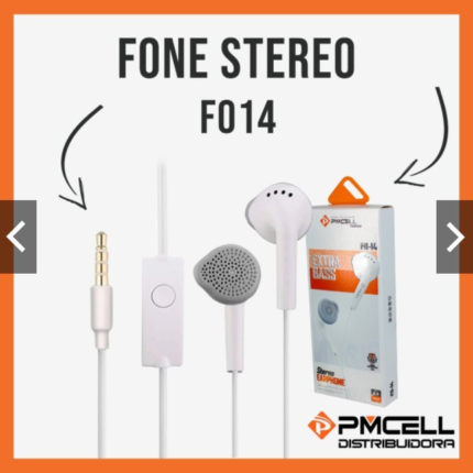 Fone De Ouvido COM FIO FO14