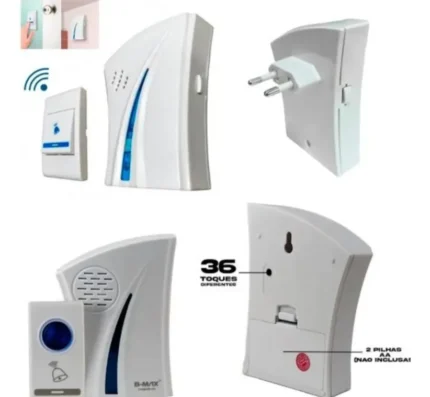 Campainha Residencial Sem Fio Wireless
