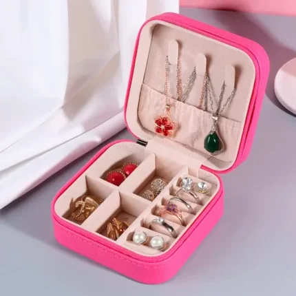 porta joia ,cor pink