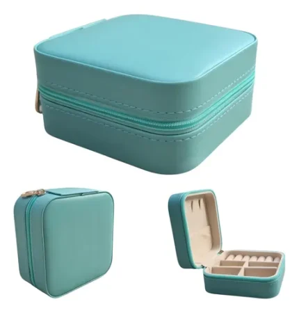 porta joia  cor verde